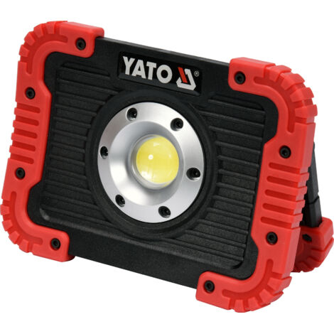 PROJECTEUR LED PORTABLE RECHARGEABLE 10 W / YT-81820 / YATO (1/5)