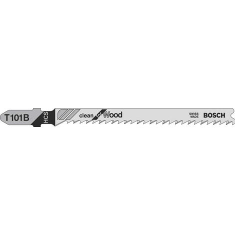 Bosch T 101 B lame de scie sauteuse paquet de 100