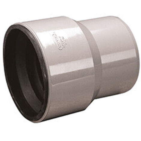 Traper PVC-HT 110 sanitaire, pour assainissement interne, couleur cendre (1/2)