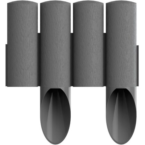 Cellfast – Palisade de jardin standard 14,5cm – Longueur 2,3m – Résistante aux UV et au gel – 34044