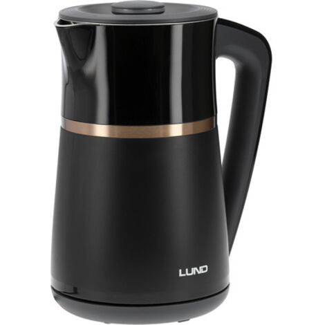 Bouilloire électrique 1,7 L à température contrôlée, noire - W-68217 (1/2)