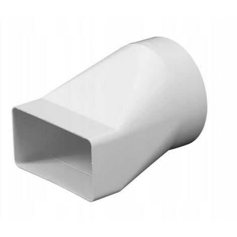 ULROAD Adaptateur de tuyau plat pour fenêtre de toit basculante pour tuyau d 'évacuation plat de 100 mm pour climatisation, tente de culture, sèche-linge, tuyau d'évacuation, raccord de fenêtre