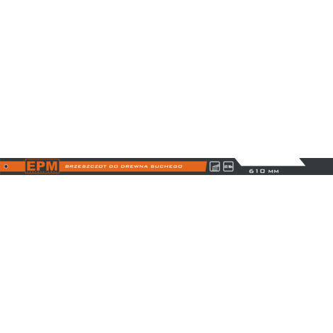 Lame de scie à archet pour bois sec 610 mm - E-550-5661 (1/2)