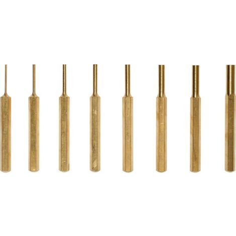 JEU DE 8 POINÇONS PARALLÈLES EN LAITON - YT-47124