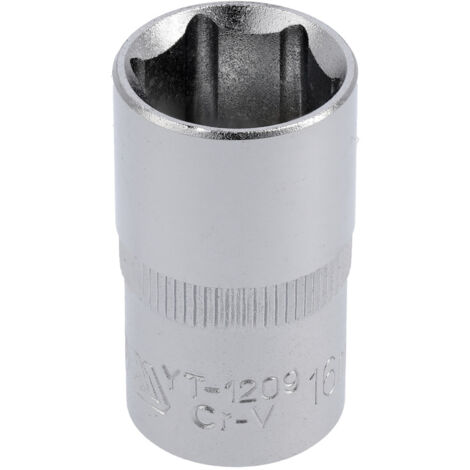 DOUILLE COURTE YATO 1/2" 6 PANS 16 mm (1/2)