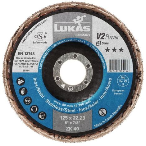 Lame de puissance V2 125 mm ZK P40 - PA9 03 1240 (1/4)