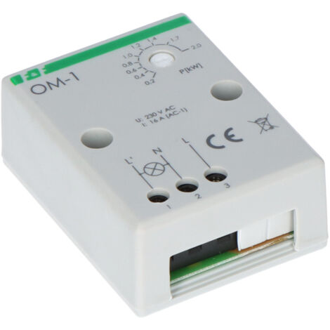 Limiteur de consommation électrique 200-2000VA – Régulation de charge I=16A – Protection circuit contre surcharge – Usage professionnel