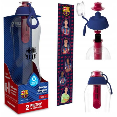 Bouteille filtrante Dafi SOFT FC Barcelone 0,7 l + 2 filtres à charbon + autocollants (1/5)