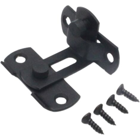 Serrure d'angle à 90 degrés, serrure et loquet de porte en acier inoxydable à 90 degrés (1/5)