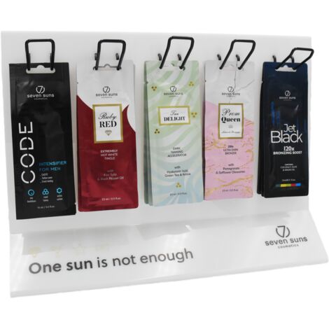 Présentoir 7suns pour sachets, 5 emplacements/sachets (1/3)