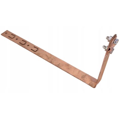 Support de câble sous carrelage L -415 H 130 mm. Cuivre ZS (1/3)