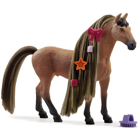 Schleich 42621 Étalon cheval de beauté Achal Tekkiner (1/3)
