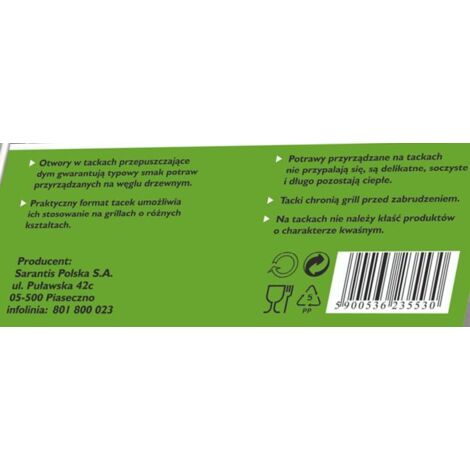 Plateaux de gril Grosik 4 pièces (1/2)