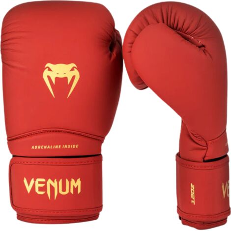 Gants de boxe Venum Contender 1.5 Rouge Or 14oz (1/4)