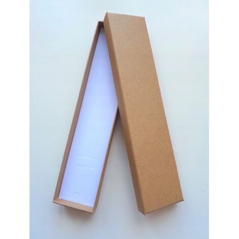 boîte écologique longue beige emballage 20 x 4,5 (1/4)