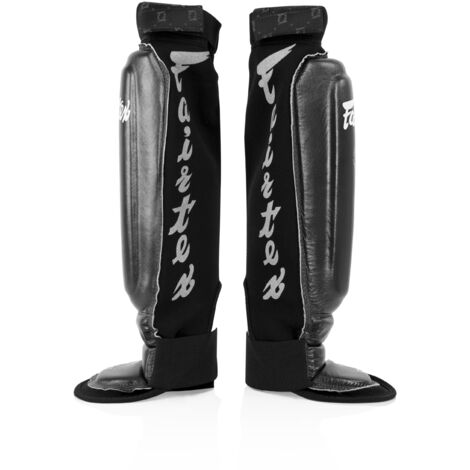 Protège-tibias Fairtex SP6 Noir M (1/4)