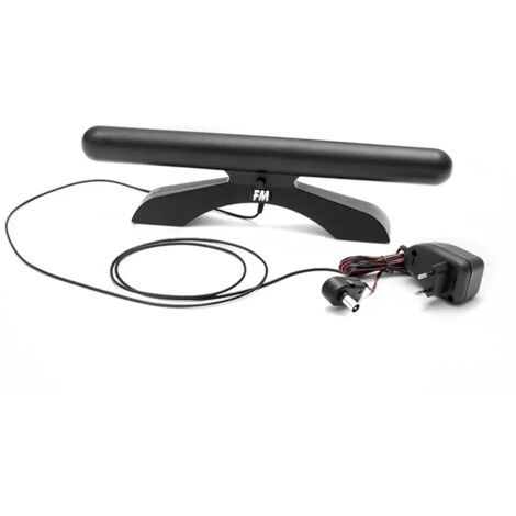 Antenne intérieure FM SONUS, FM-VHF, amplificateur, bleu