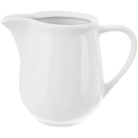 Grand pichet en porcelaine pour lait, crème, sauces, trempettes 260 ml (1/5)