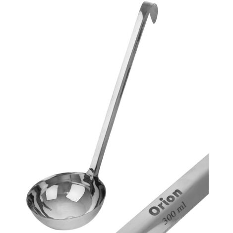 Louche en acier inoxydable pour verser la soupe et la sauce 300 ml