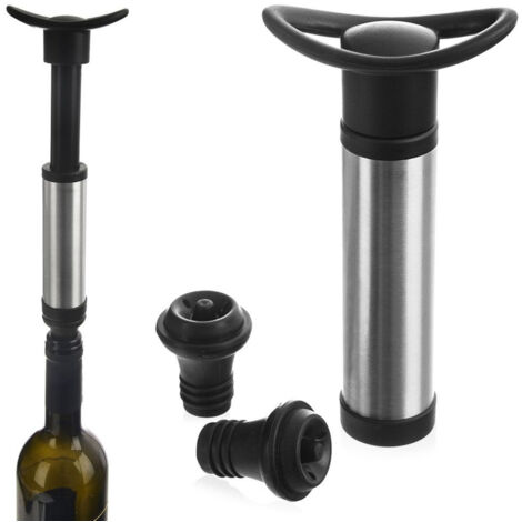 Pompe a Vide vin avec 20 Bouchons, Bouchon Bouteille vin, Bouchon vin
