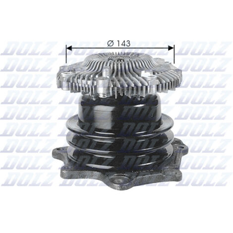 Pompe à Eau Dolz A167 - Compatible Volkswagen Transporter T3