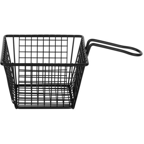 Panier à Frites Multifonction 37 Cm Avec Bols à Trempette Intégrés – Idéal Nachos, Popcorn, Hot-Dog, Hamburger, Pique-Nique Camping