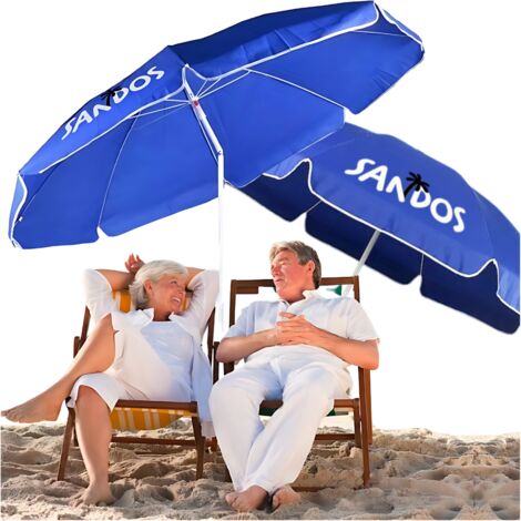 Parasol de jardin pliant, double pliage, housse imperméable, taille XXL