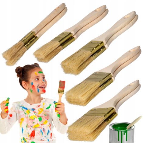 Ensemble de pinceaux plats POLISH (10 pièces) : 12, 25, 36, 50 et 63 mm (1/5)
