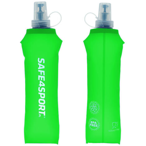 Bouteille d'eau souple et flexible, bouteille d'eau de course, 500 ml (1/5)