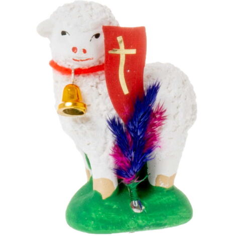 Agneau de Pâques BST-11, 8 cm de haut (1/2)