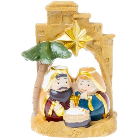 Crèche de Noël pour enfants - petite figurine 7,8 cm (1/3)