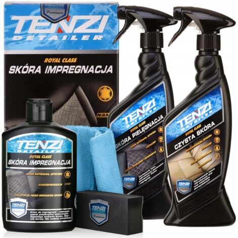 TENZI SET POUR NETTOYAGE, LAVAGE, ENTRETIEN, IMPRÉGNATION, RÉNOVATION DU CUIR (1/5)