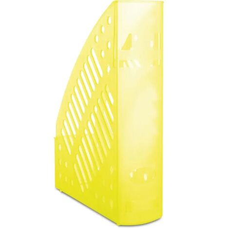 BOÎTE À DOCUMENTS TRANSPARENTE JAUNE 70X320X240MM 5661 (1/2)