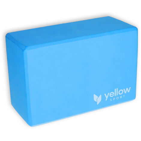 Bloc de yoga EVA yellowBLOCK, bleu - Accessoires de yoga