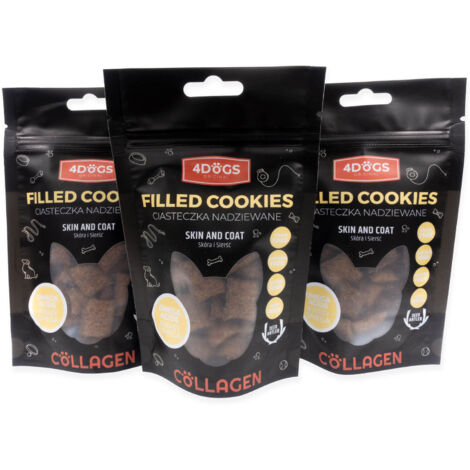 Biscuits pour chien Peau et Fourrure 60 g - 3 paquets (1/3)