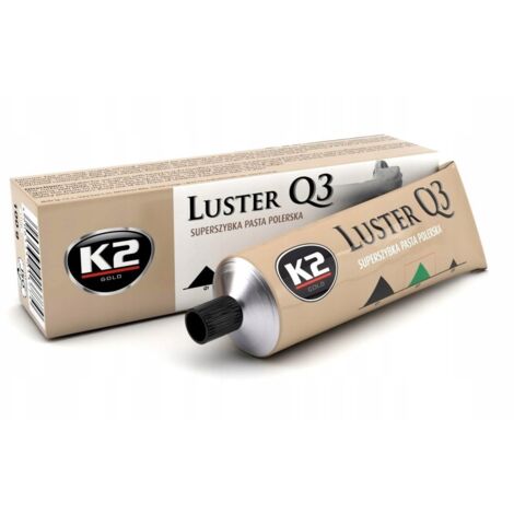 K2 LUSTER Q3 PÂTE À POLIR À GRAIN MOYEN POUR POLISSEUSES À PEINTURE MÉCANIQUES