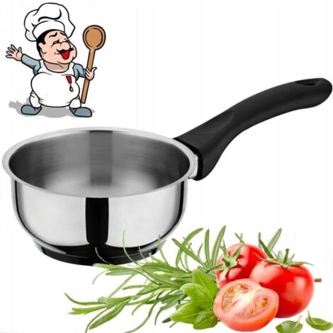 Casserole Grano 16cm - 1,70lt. Inox triply et bakélite