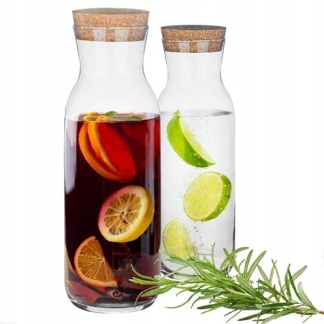 CIYODO Tirelire en Verre Blanc 1000ml Surface Lisse Multifonctionnelle pour Adultes et Garçon et Filles, Conteneur à Pièces Maison Bureau