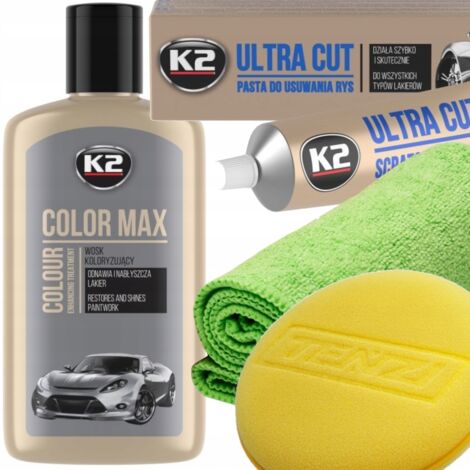 KIT DE PÂTE DE CIRE COLORANTE ARGENTÉE POUR ÉLIMINER LES RAYURES SUR VOITURE