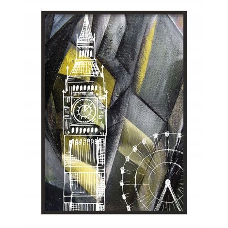 AFFICHE PHOTO ENCADRÉE 53x73 cm Londres P1083 (1/4)