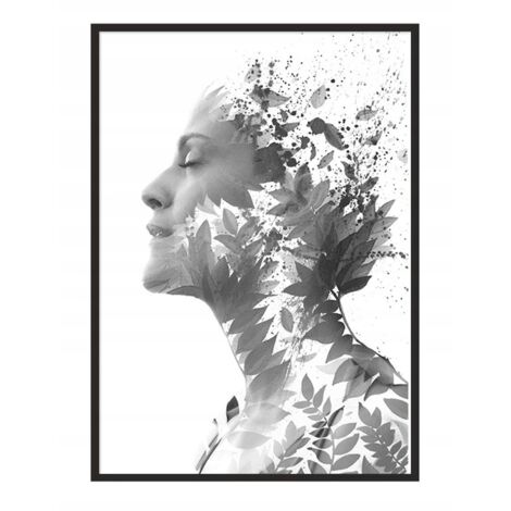 AFFICHE PHOTO ENCADRÉE 53x73 cm Femme Saint Valentin P737 (1/4)