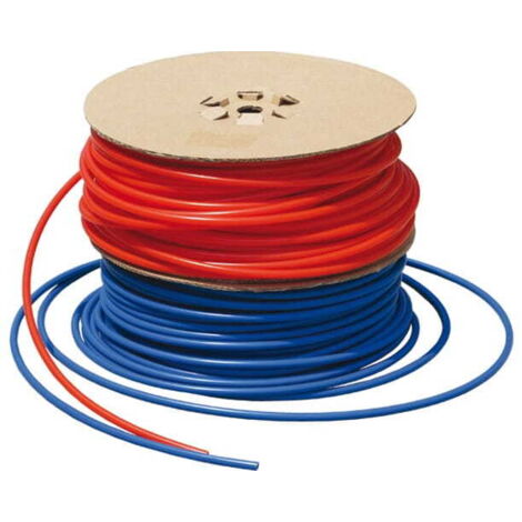 Tuyau semi-rigide en polyéthylène 12 mm Tuyau semi-rigide en polyéthylène 12 mm rouge