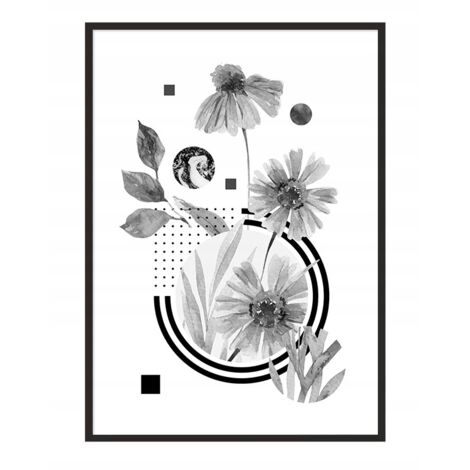 AFFICHE PHOTO ENCADRÉE 53x73 cm Fleurs P996 (1/4)