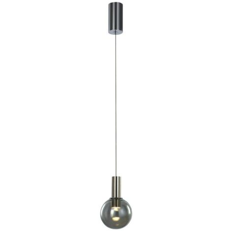 Suspension LED chromée Aria italux MD17012002-1A (1/2)