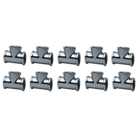 TÉ CHROME 1/2 POUCE (1/2)