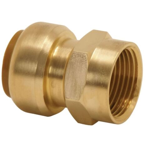 Manchon Raccord à Souder AALBERTS Tectite T270G Femelle Laiton Ø22-26x34 - 4751813 (1/3)