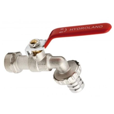 ROBINET À BILLE AVEC RACCORD RAPIDE POUR CADENAS 1/2 (1/2)