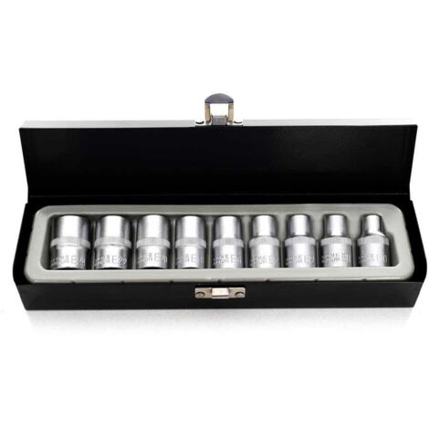 Coffret de douilles Torx 9 pièces KD10227