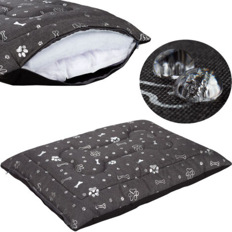 Panier pour chien, coussin pour chien, Welsti gris foncé M 70x50 (1/5)