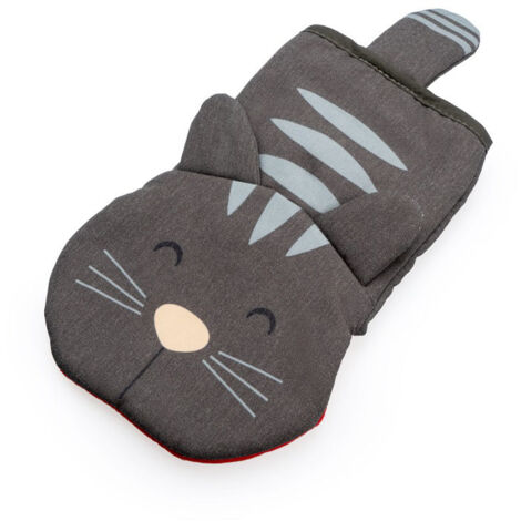 Gant de cuisine CHAT POUR les amoureuses des chats Long Épais Résistant à la chaleur pour friteuse à air (1/5)